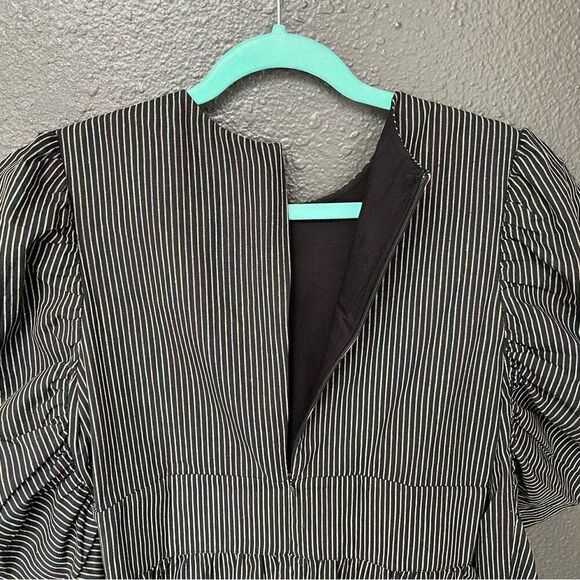 NWT Revolve x Tularosa Carla Dress in black multi stripe - Picture 9 of 16